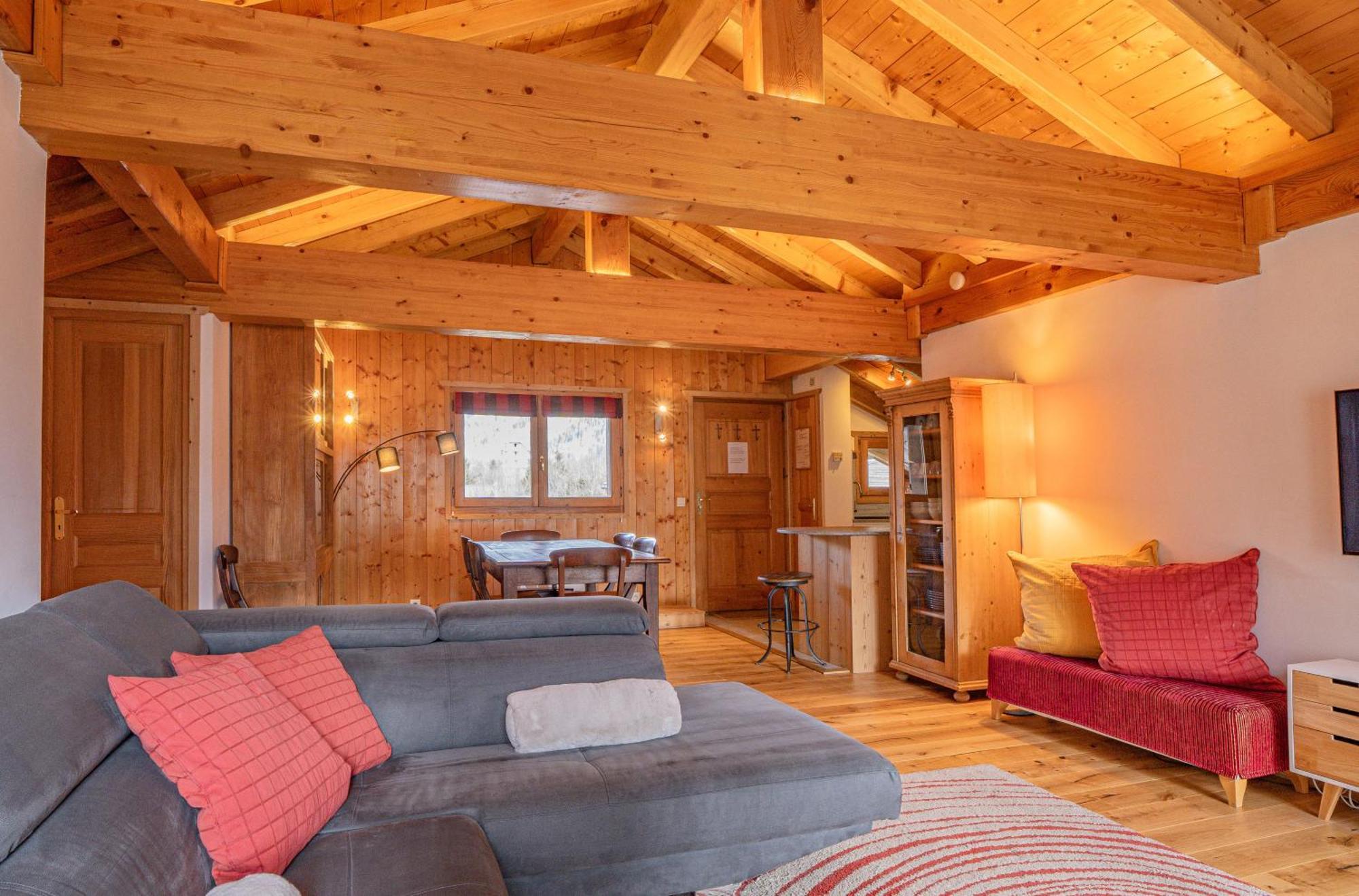 Apartment Capucin - A 3 Bedroom Chamonix Mountain Loft Eksteriør bilde